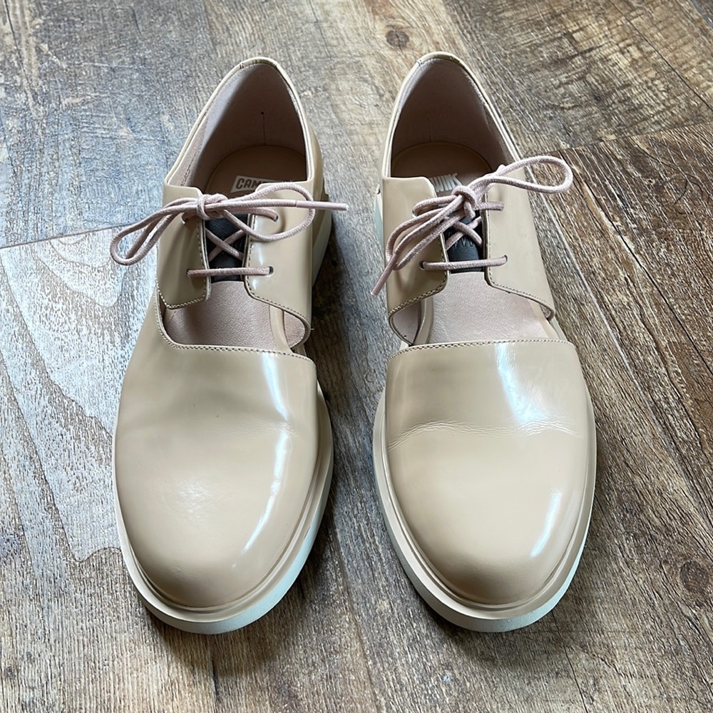 CAMPER Twins D’Orsay Oxfords Size 38